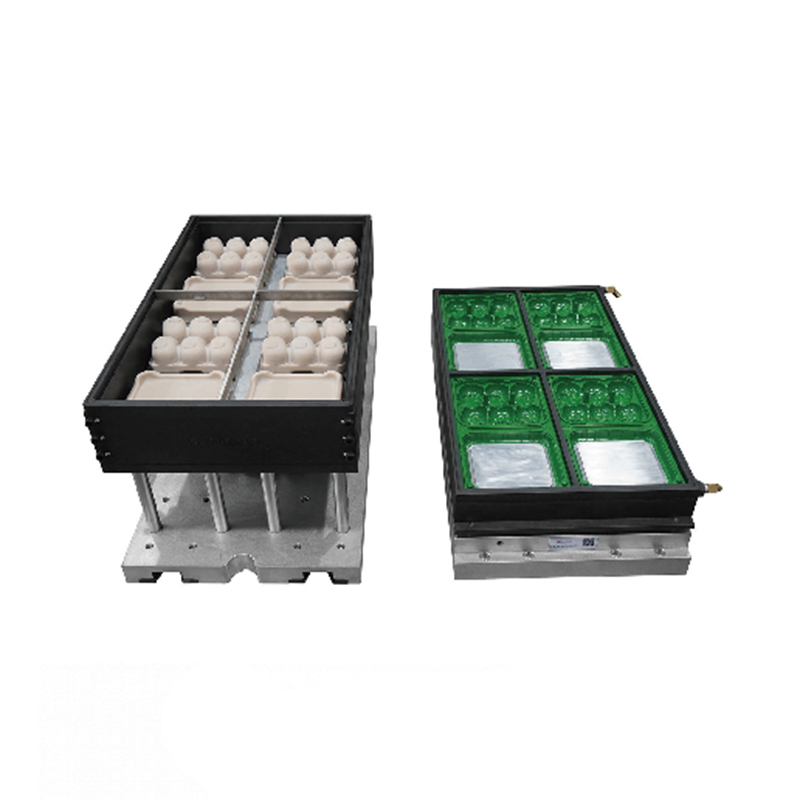 Positive und unter Drucktonthermobstorming -Aluminiumform