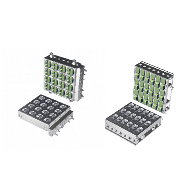 Positive und unter Drucktonthermobstorming -Aluminiumform