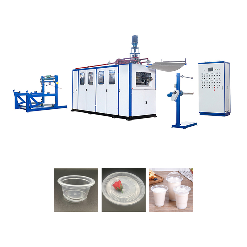 Luftdruck Plastikbecher/Schüssel/Deckelstapelmaschine